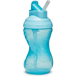 Munchkin Mighty Grip Ποτηράκι με Καλαμάκι Blue 12m+ 300ml