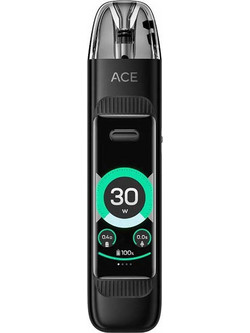 Vozol Ace Max Carbon Fiber Black Ηλεκτρονικό Τσιγάρο Pod Kit 2ml με Ενσωματωμένη Μπαταρία