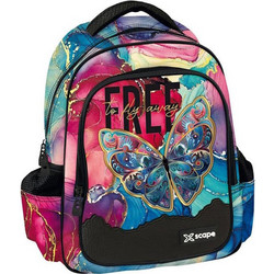Graffiti Xscape Butterfly Σχολική Τσάντα Πλάτης Νηπιαγωγείου Πολύχρωμη 259291