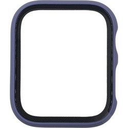 Naxius Πλαστική Θήκη Tempered Glass για Apple Watch 7 / 8 / 9 45mm Μωβ