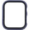 Naxius Πλαστική Θήκη Tempered Glass για Apple Watch 7 / 8 / 9 45mm Μωβ