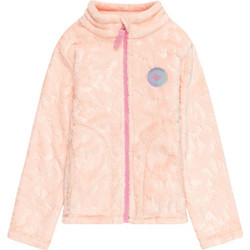 Roxy Παιδική Ζακέτα Fleece με Φερμουάρ Σομόν ERLFT03209-MEB0