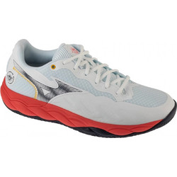 Mizuno Wave Enforce Court AC Ανδρικά Αθλητικά Παπούτσια για Τένις Λευκά 61GA2432-60