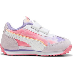 Puma Hellow Kitty Easy Rider Παιδικά Sneakers Γκρι Ροζ Λιλά 40141401