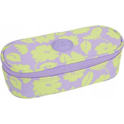 CoolPack Campus Flores Κασετίνα Λιλά Κίτρινη F062913