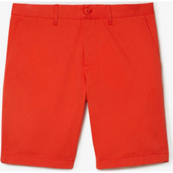 Lacoste Ανδρική Βερμούδα Chino Κόκκινη 3FH2647-02K