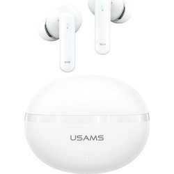 Usams Echo E02 White Ακουστικά Bluetooth Earbud