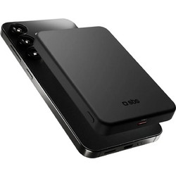 SBS Mag Power Qi2 Wireless Magsafe Power Bank 5000mAh με Θύρα USB-C Power Delivery Black