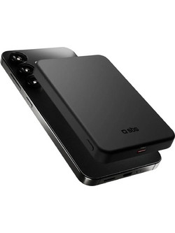 SBS Mag Power Qi2 Wireless Magsafe Power Bank 5000mAh με Θύρα USB-C Power Delivery Black