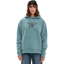 Emerson Γυναικείο Φούτερ Oversized με Κουκούλα & Τσέπες Βεραμάν 232.EW20.51