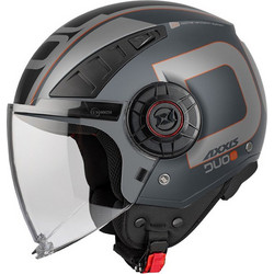 Axxis Metro S Duo C2 Matt Grey Κράνος Μηχανής Jet 1200gr
