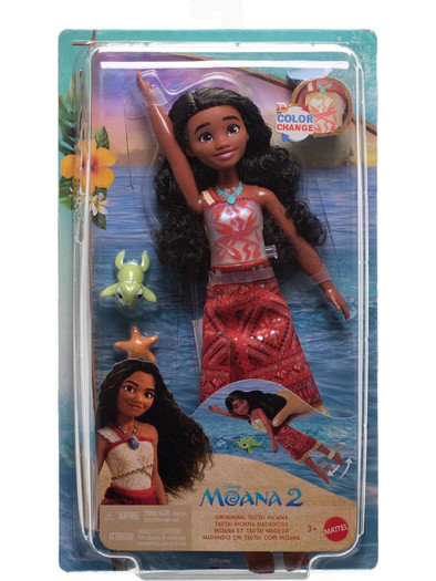 Mattel Disney Princess Βαϊάνα που Κολυμπάει