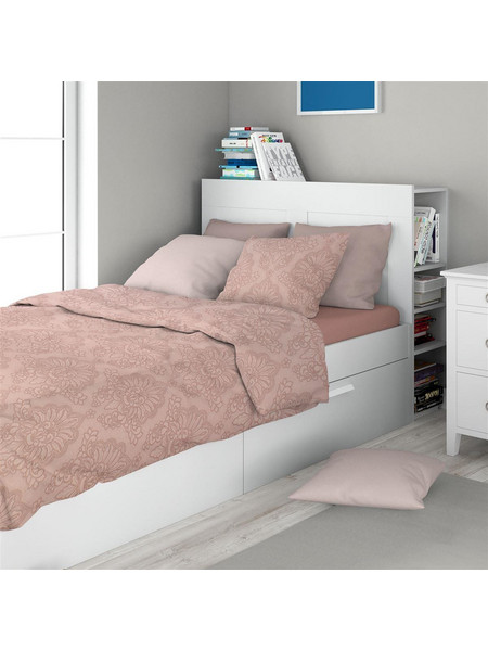 Dimcol Σετ Σεντόνια Μονά Βαμβακερά 160x240 Άρτεμις 703 Dusty Rose