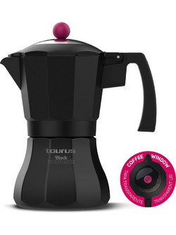 Taurus KCP9006l Moments Μπρίκι Espresso 6Cups Μαύρο