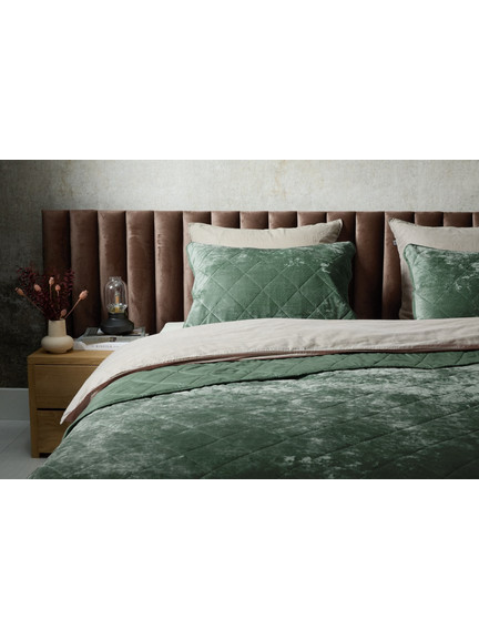 Sleepmed Σετ Πάπλωμα Διπλό 220x240 Πράσινο Σκούρο 8720604888508