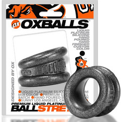 Oxballs Neo Ball Stretcher Ελαστικό Δαχτυλίδι Όρχεων Σιλικόνης Μαύρο