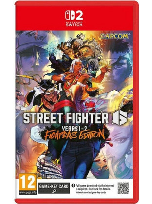 Street Fighter 6 Years 1-2 Fighters Edition Key Nintendo Switch 2