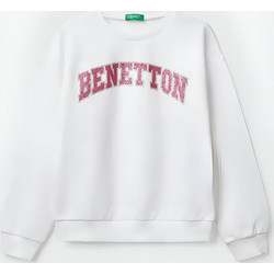 Benetton Παιδικό Φούτερ Λευκό 3J68C10MX-101