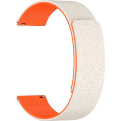 Techsuit W074 Λουράκι Σιλικόνης Beige / Orange (Universal 22mm)