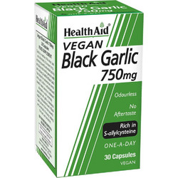 Health Aid Black Garlic 750mg 30 Κάψουλες
