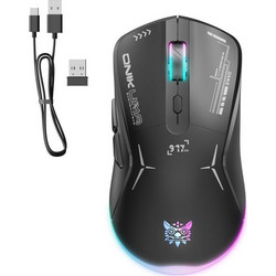 Onikuma CW917 Ασύρματο Gaming Ποντίκι RGB 48000 DPI Black