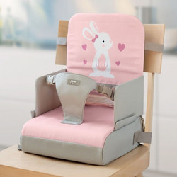Kiokids Lovely Bunny Αναδιπλούμενο Καρεκλάκι Φαγητού Ροζ