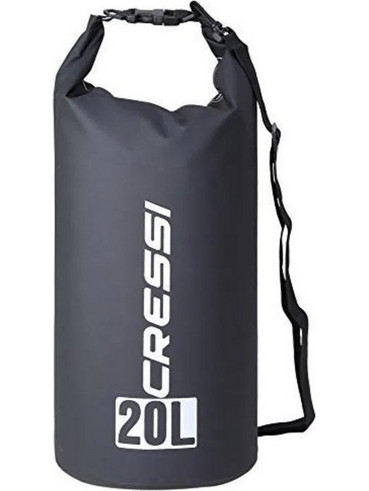 Cressi XUA928920 Στεγανός Σάκος Ώμου 20lt Μαύρος
