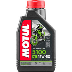 Motul 5100 Ημισυνθετικό Λάδι Μηχανής 4T 15W-50 1lt