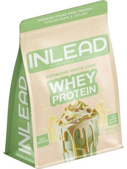Inlead Whey Pistachio White Chocolate Πρωτεΐνη Ορού Γάλακτος 1kg