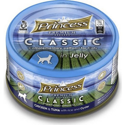 Princess Premium Classic Adult with Chicken, Rice, Lobster & Oysters in Jelly 170gr
