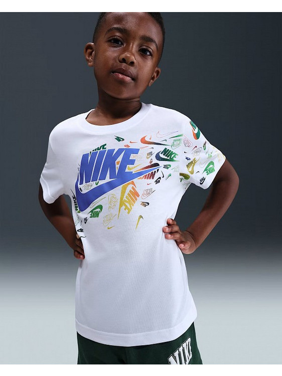 Nike Παιδικό T-Shirt Κοντομάνικο Λευκό 86N210-001