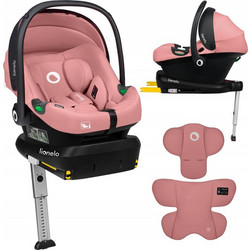 Lionelo Astrid Κάθισμα Αυτοκινήτου i-Size 0-10kg ISOfix Pink Coral