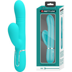 Pretty Love Mariana Twinkled Vibrator Δονητής Rabbit Πράσινος