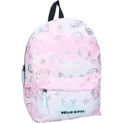 Vadobag Hello Kitty Take me To The Party Σχολική Τσάντα Πλάτης Δημοτικού Ροζ 8712645316102