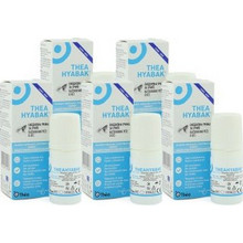 Thea Pharma Hyabak Daily Eye Care for Dry Eyes 5x10ml