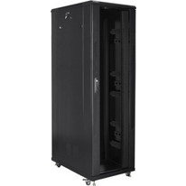 Lanberg FF01-8242-12B Επιδαπέδια Καμπίνα Rack 42U 80x120x196.85cm