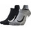 Nike Multiplier Ανδρικές Κάλτσες Κοντές με Σχέδια Μαύρες Γκρι 2Pack SX7554