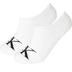 Calvin Klein Ανδρικές Κάλτσες Σοσόνια Λευκές 2Pack 701228809-002