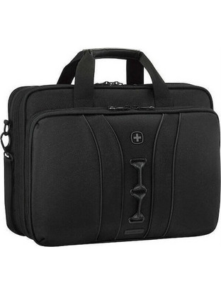 Wenger Legacy Black Series Τσάντα Laptop Ώμου 16" Black
