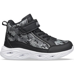 Fila Flash Gordon 6 Παιδικά Sneakers Μποτάκια με Φωτάκια Μαύρα Ανθρακί 3AF53003-033