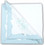 Ninetta Bebe 501 Oh Baby Πάνα Αγκαλιάς Πικέ Λευκή Βεραμάν 90x90cm
