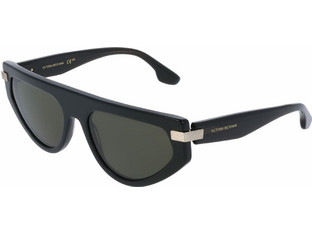 Victoria Beckham VB685S 18205 Γυναικεία Γυαλιά Ηλίου Cat Eye Κοκάλινα Μαύρα με Μαύρο Φακό