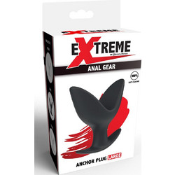 Hidden Desire Extreme Anchor Large Πρωκτική Σφήνα 8.5cm Μαύρη