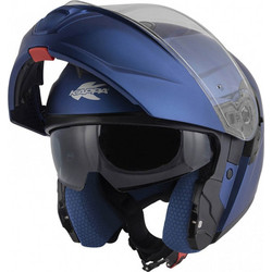 Kappa KV50 Basic Matt Blue Κράνος Μηχανής Flip-Up 1650gr