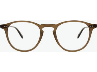 Garrett Leight Hampton Ανδρικός Σκελετός Γυαλιών Οράσεως Κοκάλινος Καφέ