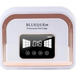 BQV10 Φουρνάκι Νυχιών UV/LED 120W Λευκό Χρυσό