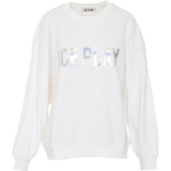 Ice Play Γυναικείο Φούτερ Oversized Άσπρο E051-P450-1101-WHT