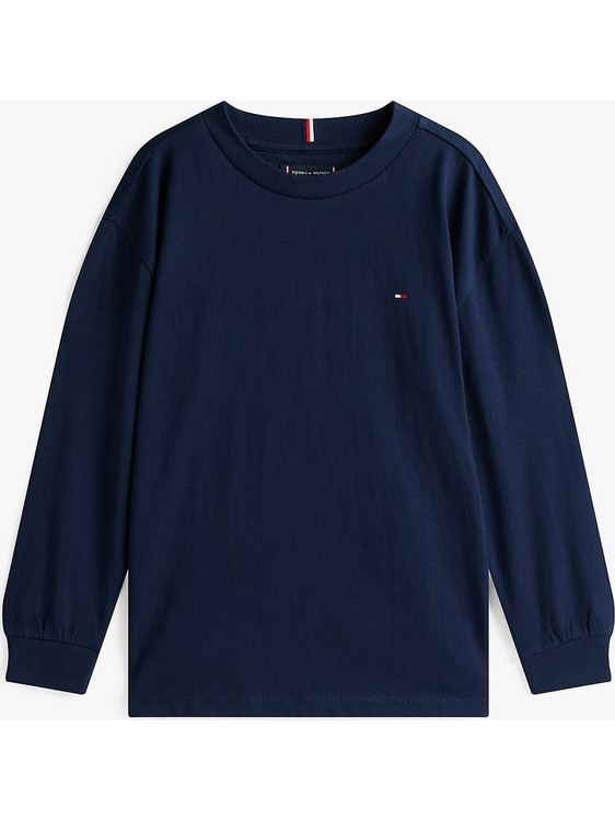 Tommy Hilfiger Παιδικό Φούτερ Navy Μπλε KB0KB09846-C1G