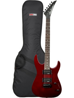 Jackson JS12 Dinky Ηλεκτρική Κιθάρα ST Style με Μαγνήτες HH & Ταστιέρα Amaranth Metallic Red Bundle