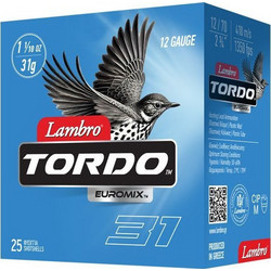 Lambro Euromix Tordo Φυσίγγια Συγκέντρωσης 12Cal 70mm 31gr 25τμχ